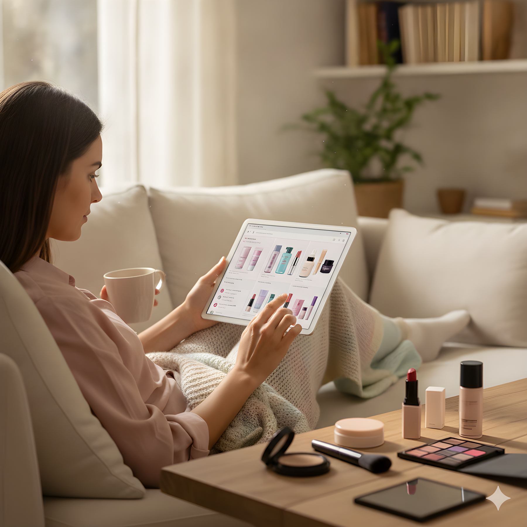 Beauty’s growth has moved online, and the gap keeps widening