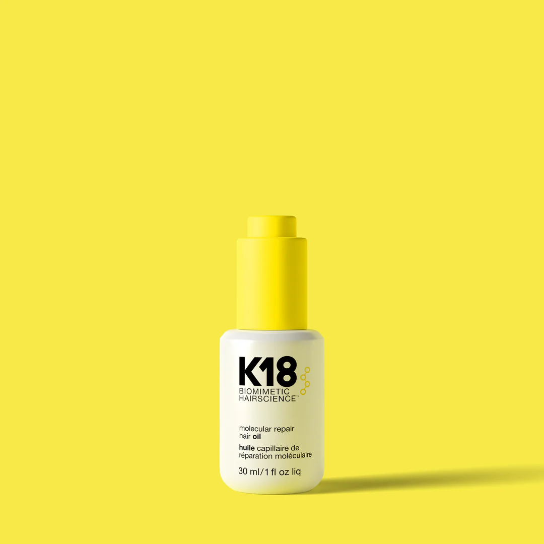 K18 tops April 2026 US social media organic exposure among haircare brands